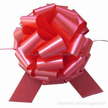 PP ribbon gift pull bow